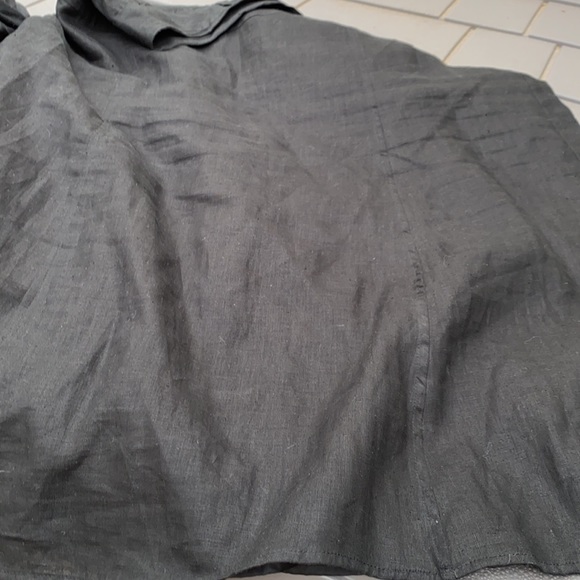 Richard Malcolm 100% linen black skirt size 14 - Picture 15 of 15